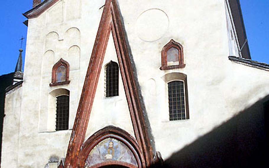 The 11th-century Collegiate Church of St. Orso is a pleasant architectural mix of Gothic and Baroque features.