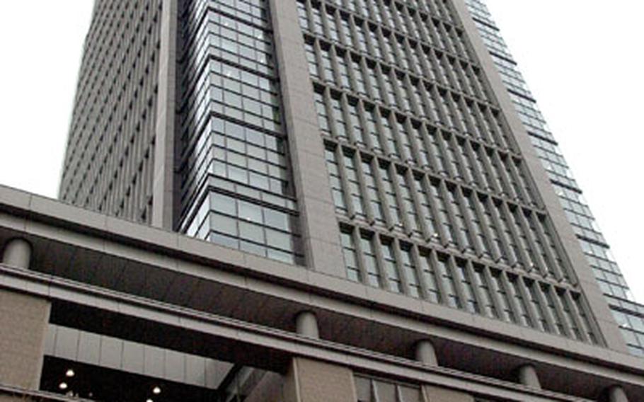 A view of the newly-renovated Marunouchi Building.