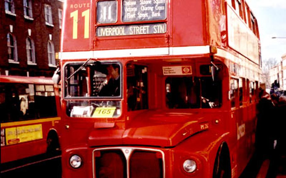 The No. 11 bus runs from Liverpool Street Station to Fullham Broadway and passes many of the city’s biggest tourist attractions and historic sites. You won’t get a guided tour as you do on private tour buses, but you will get to travel with real Londoners at a much lower price.