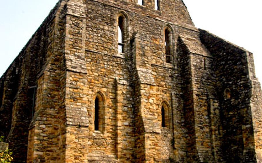 The remains of an abbey built by King William to mark his victory over King Harold in 1066 are a silent reminder of the importance of events at this site in southern England.