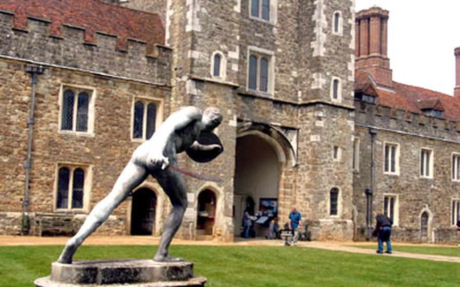 Dating from the 15th century, the magnificent Knole manor house is the former stomping grounds of kings and queens. The owners still live there but allow the public to see 13 of its hundreds of rooms.
