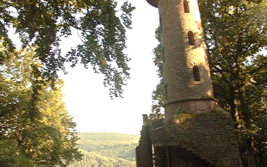 The ruins of St. Michael’s monastery. They are only a part of what awaits visitors near and atop the Heiligenberg, Heidelberg’s holy mountain.