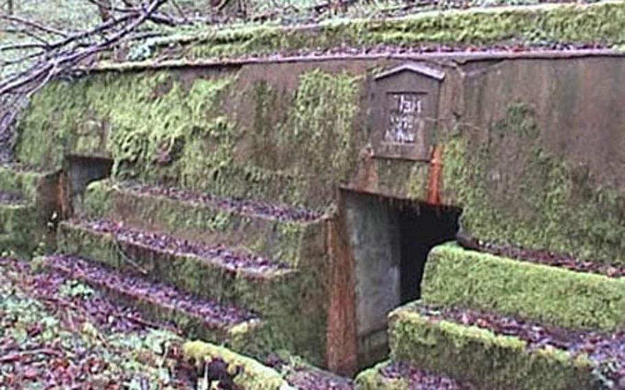 Visitors to Verdun, France, can traipse over acres of World War I battlefields, which are dotted with bunkers to be explored like this one.