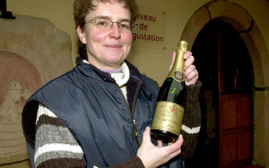 Crémant is the least-know of Alsatian wines, said Natalie Paule Kooborie, whose family owns Koeberle Kreyer.