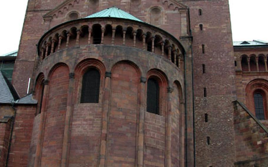 Construction on the Speyer cathedral began in the 11th century.
