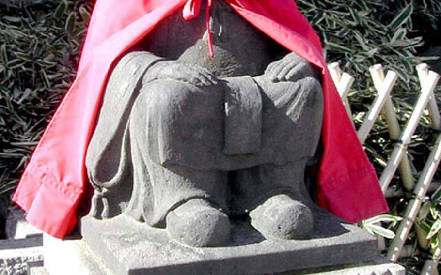 The monkey is believed to be on a mission of the god to the Hie Shrine, in Akasaka, Tokyo.