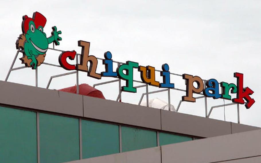 The Chiqui Park in Cadiz, Spain, is an inflatable jungle where kids can run wild and parents can relax.