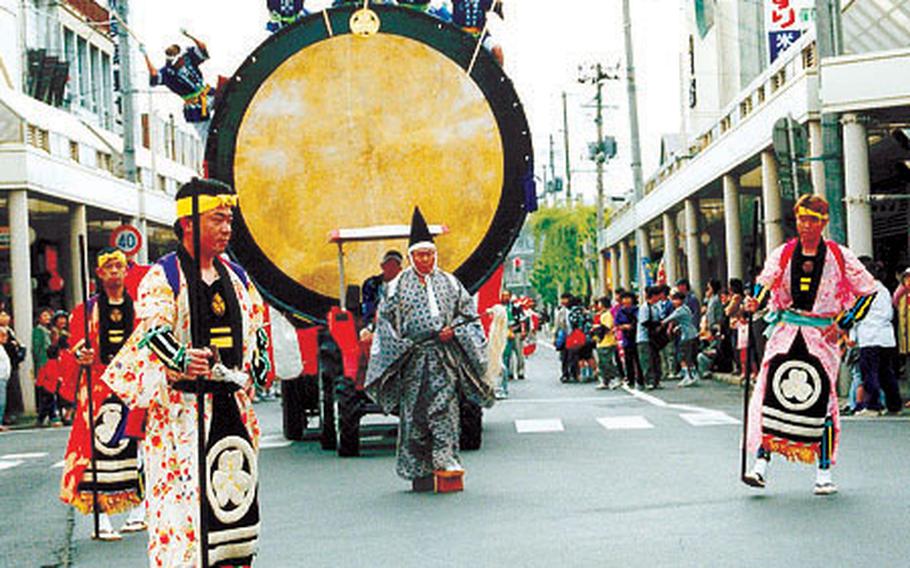 A parade at the festival.