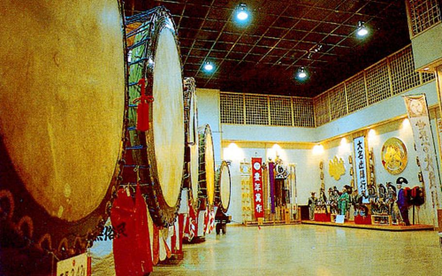 The museum at Tsuzureko in Takanosu houses 147 drums from 40 countries.