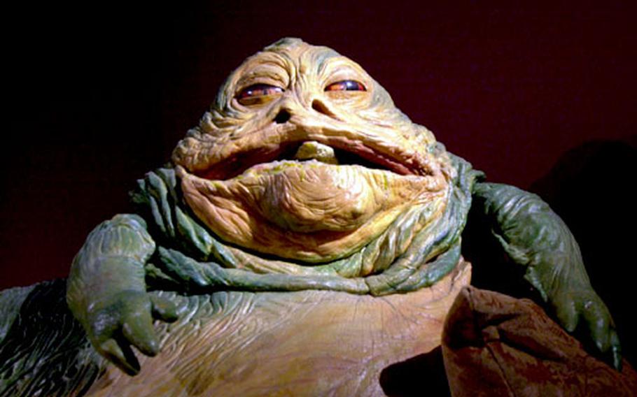 Jabba the Hutt, from “The Return of the Jedi.”