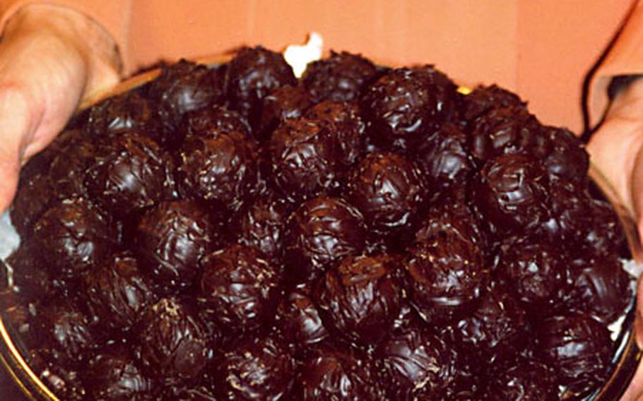 Confiserie Sprüngli&#39;s truffles should be sold within 24 hours of being made, and consumed within 24 hours of that.