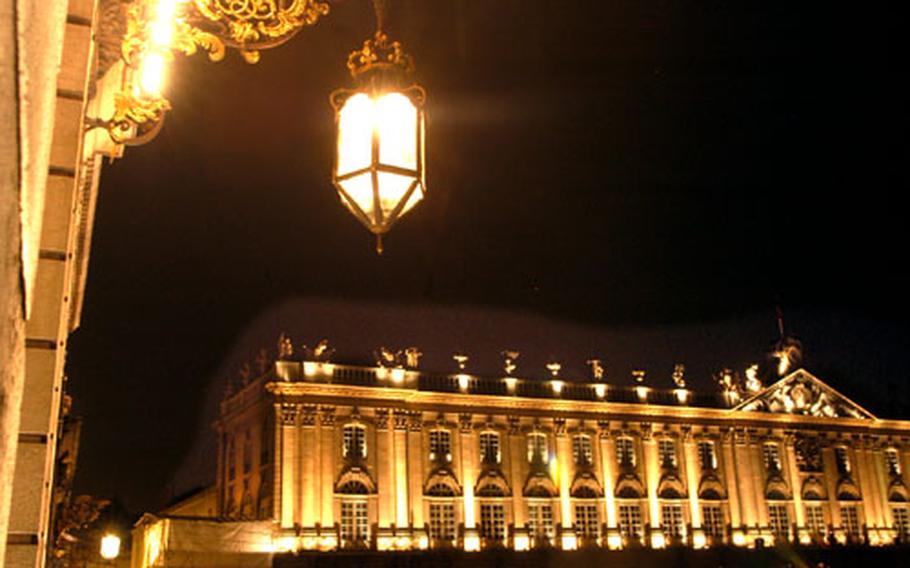 The Hotel de Ville -- or town hall -- dominates the southern side of famous Place Stanislas.