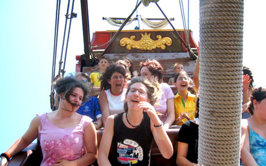 Europa Park&#39;s Viking Ship elicits grins, grimaces and green-ness about the gills.