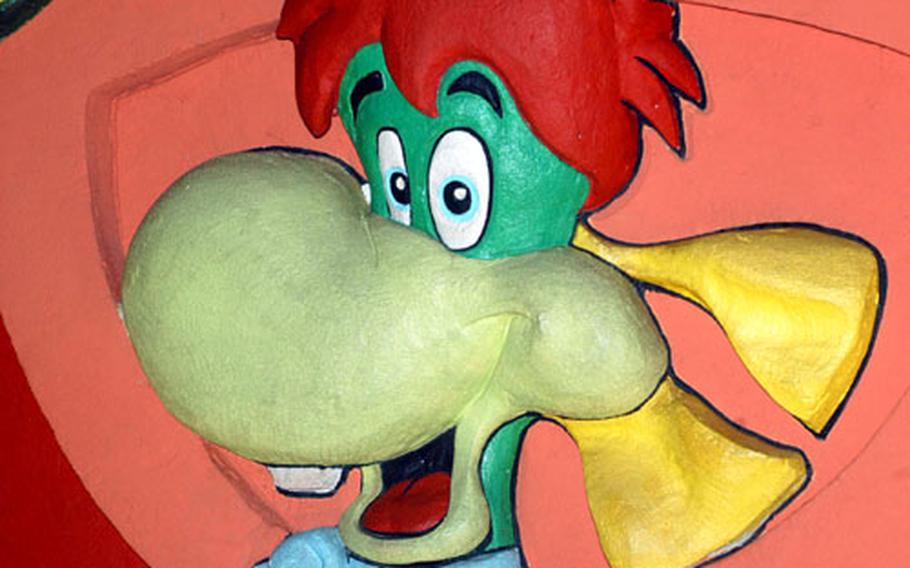 Gardaland’s Prezzemolo, whose name means parsley, is perhaps the only park mascot in the world to be named after a garnish.