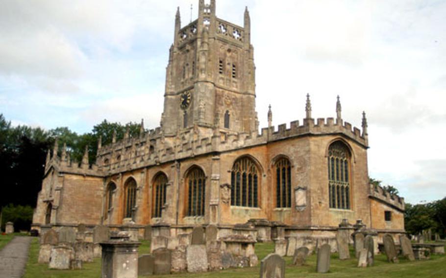 Most of St. Mary’s is 500 years old, but some parts go back to the 13th century.