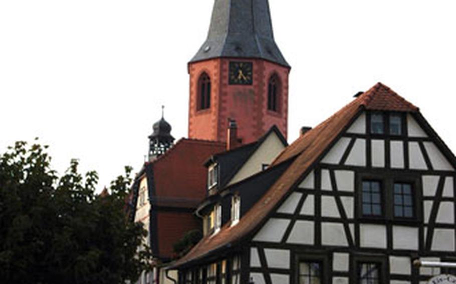 This 16th-century church is a big part of Michelstadt’s charm.