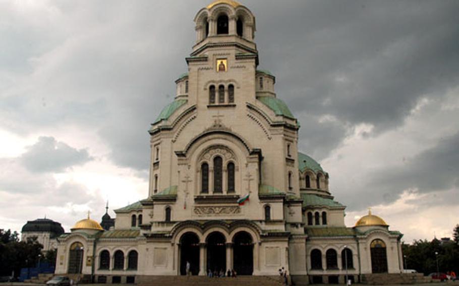 The Alexander Nevski Memorial Church in the center of Sofia boasts some of the most impressive architecture of its time in the Balkans.