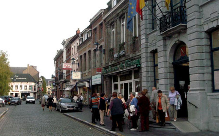 The city center of Chimay features cobblestone streets, small shops and cozy restaurants.