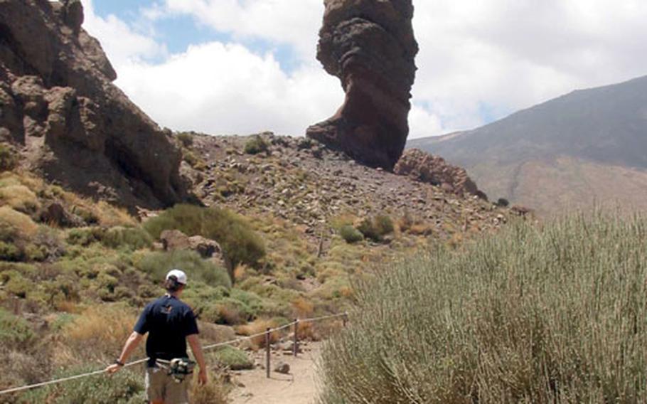 The Parque Nacional del Tiede includes some odd rock formations, known as Roques del Garcia, as well as Spain’s highest mountain.