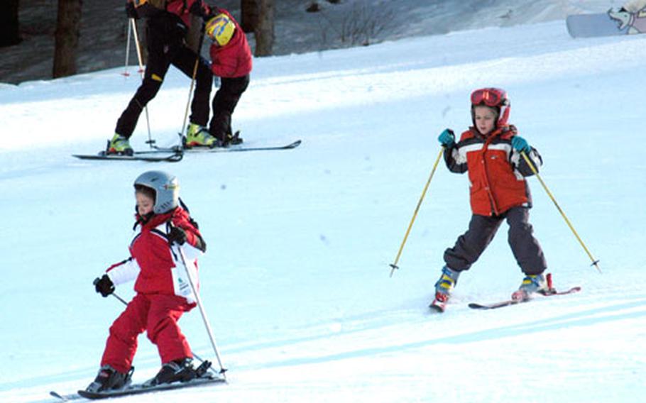 Judging by the number of Italian children around, Piancavallo is a pretty good place to learn how to ski. The small town, just about a dozen miles from the gates of Aviano Air Base, comes alive during the winter with all kinds of outdoor activities.