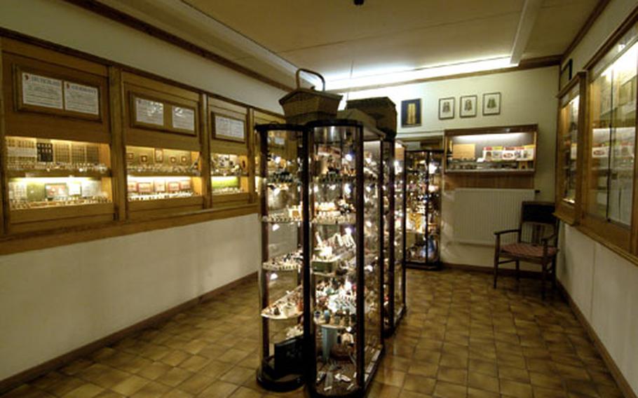 The thimble museum shows off more than 2,500 thimbles and thimble-related items in a fairly small space.
