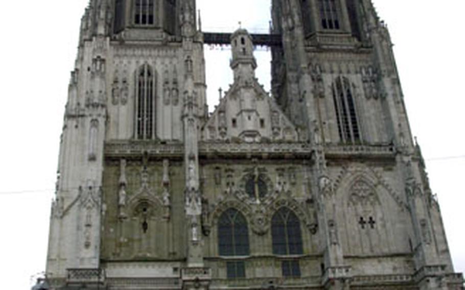 The Regensburg cathedral is Bavaria’s best example of Gothic architecture.