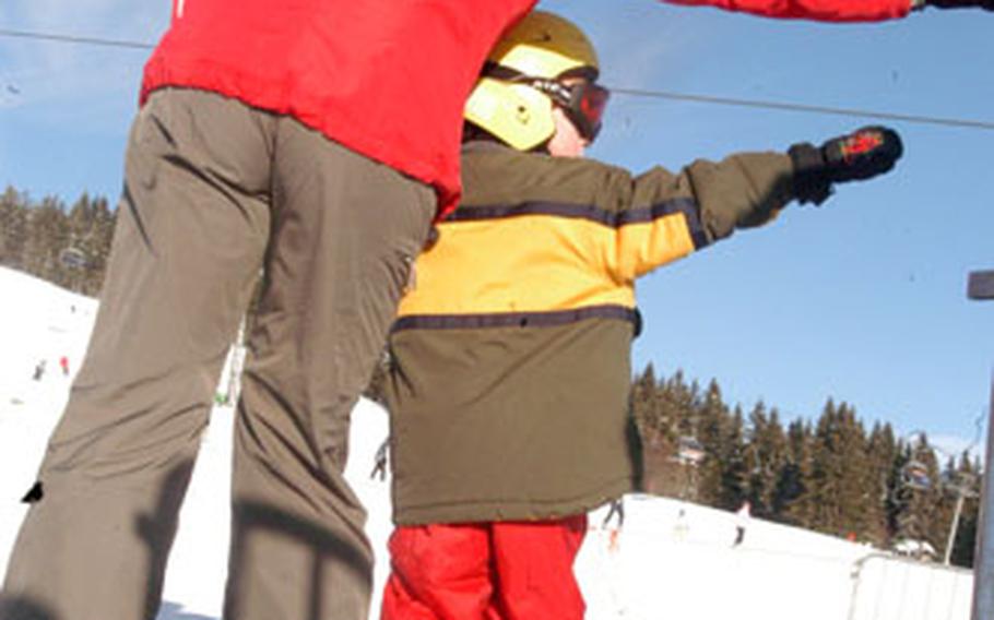 The ski resort at Feldberg, Germany, offers a lot of smaller hills that are accessed by tow ropes and excellent for children and beginners.