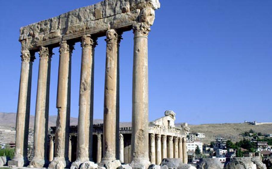 The temple ruins at Baalbek, Lebanon, are among the most awe-inspiring sites in the world, and are the largest Roman ruins anywhere. The complex can take the better part of a day to explore, and is best enjoyed in the early morning or late afternoon.
