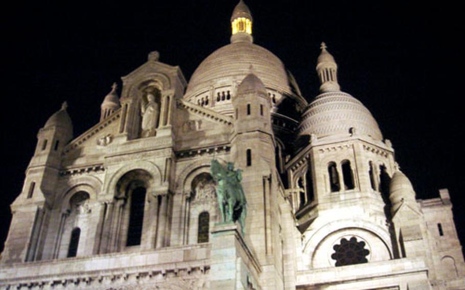 No trip to Montmartre is complete without a walk to the Sacré Coeur, a glorious arabesque cathedral that offers a spectacularly romantic view of the city.