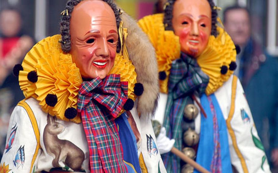 The Hansels are the largest group of Narren (fools) in the Schramberg carnival celebrations. On the Sunday before Ash Wednesday, the Schramberg Fasnet guilds march in a parade known as the Schramberger Hanselsprung.