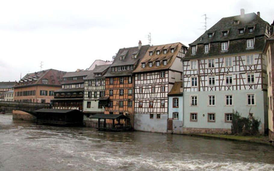 The Petite France quarter of Strasbourg is a throwback to medieval times.