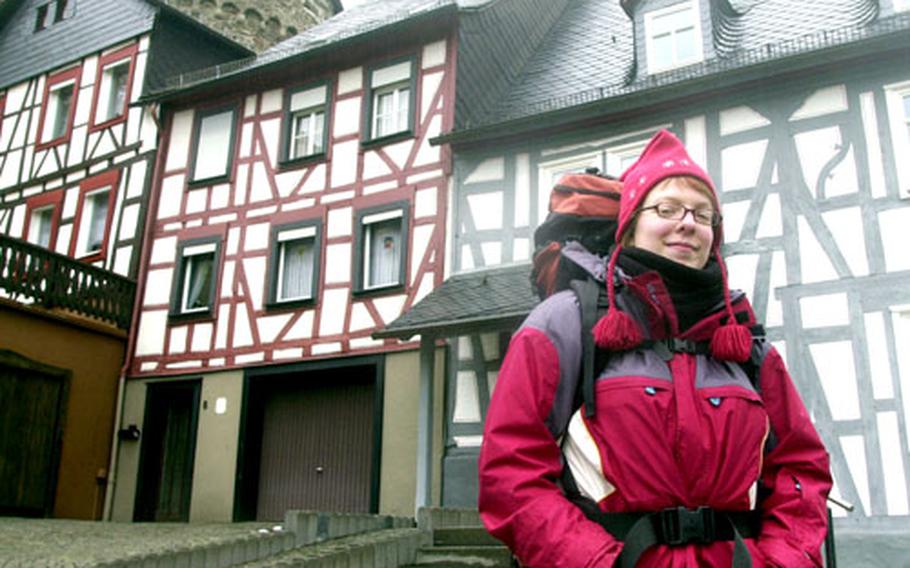 During the winter, it’s hard to find anyone wandering the cobblestone streets in Herrstein. The only person out during a recent snowy day was Kirstin Lang, who was waiting to catch a bus to Bavaria.