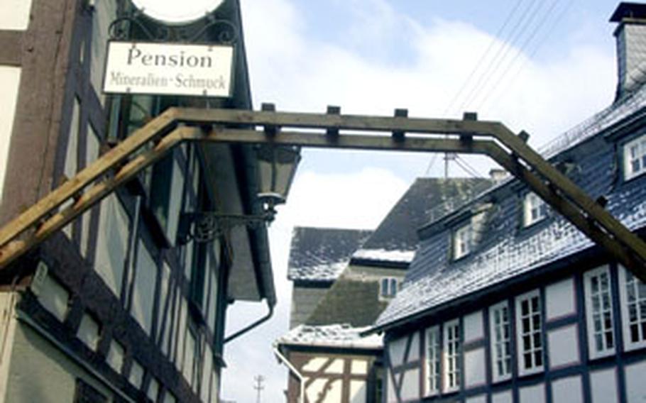 Most villages in the region lost their medieval architecture to centuries of wars, or to more practical modern buildings. Not Herrstein. Some of its alleys look like they did 500 years ago.