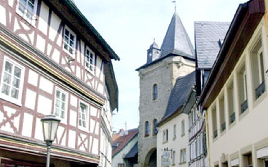 Meisenheim is beautiful, but isn’t “officially” a tourist town. Its narrow, medieval streets can be choked with traffic, and there’s no Fussgängerzone where pedestrians can walk freely.