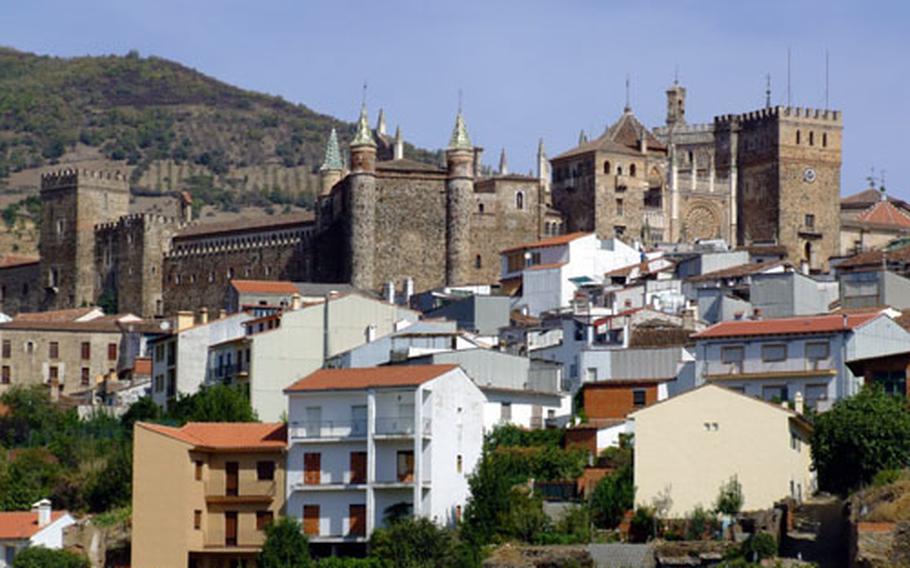 The monastery at Guadalupe has been a pilgrimage destination for centuries. Columbus was blessed here before setting out for the new world. It is one of the many World Heritage Sites in the region.