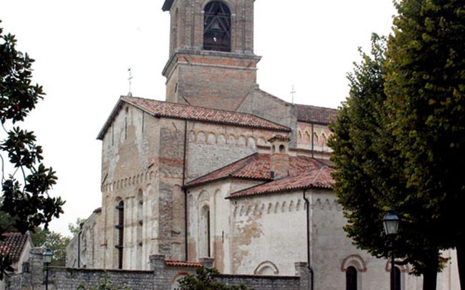 The first stone of the Duomo, or cathedral, of Spilimbergo was laid in 1284. The building boasts an array of frescoes, some of which are time-worn but still beautiful.