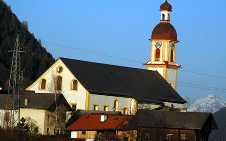 Neustift’s historic church stands in the center of the valley surrounded by grassy hillsides grazed by cows and sheep. The town boasts a number of sit-down restaurants, bars and nightclubs, a kebab shop, supermarket and several ski rental shops and stores selling ski clothing and equipment.