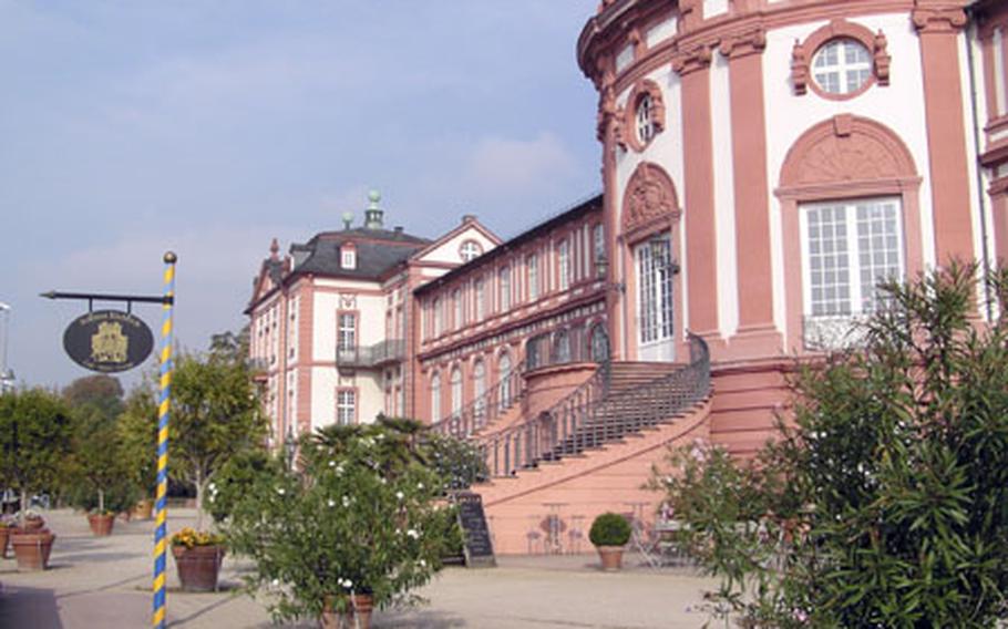The Baroque palace, built between 1700 and 1745, is now the home to a restaurant and several state office buildings.