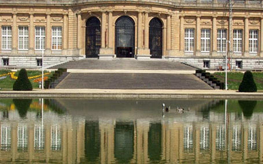 The Royal Museum for Central Africa, just outside Brussels, Belgium, sits in the middle of a beautiful park.