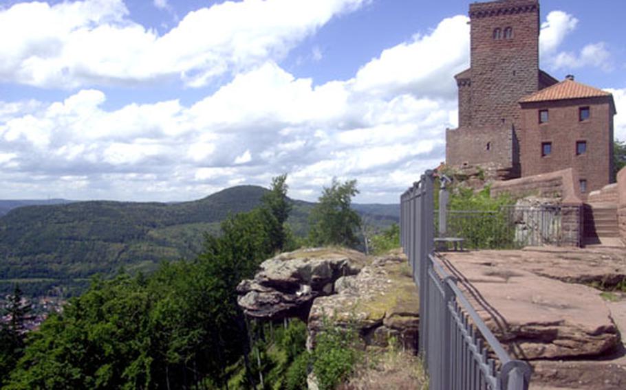 Perched on a hilltop an hour south of the Kaiserslautern military community, Burg Trifels offers visitors a tour through time with stunning views of the surrounding forest.