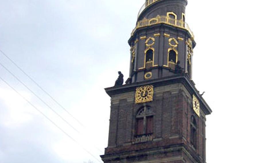 There are breathtaking views from atop the the spiraling steeple of Vor Frelsers Kirke, or Church of Our Savior. According to the church&#39;s Web site, 400 steps lead to the top of the nearly 300-foot tower meter and it welcomes more than 60,000 visitors annually. The steeple is closed to visitors from Nov. 1 to March 31, and during conditions of extreme wind and rain.