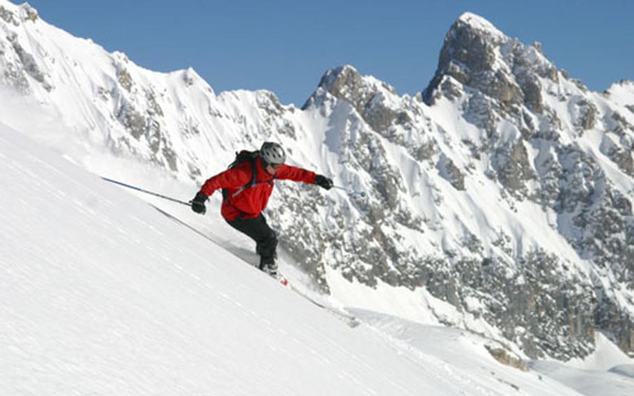 The Edelweiss Lodge and Resort sits at the foot of the craggy Zugspitze, Germany&#39;s highest peak.