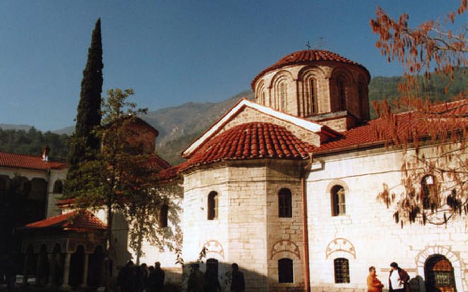 The Bachkovo Monastery, just a half hour from Plovdiv, is the second largest monastery in Bulgaria and a popular tourist destination.
