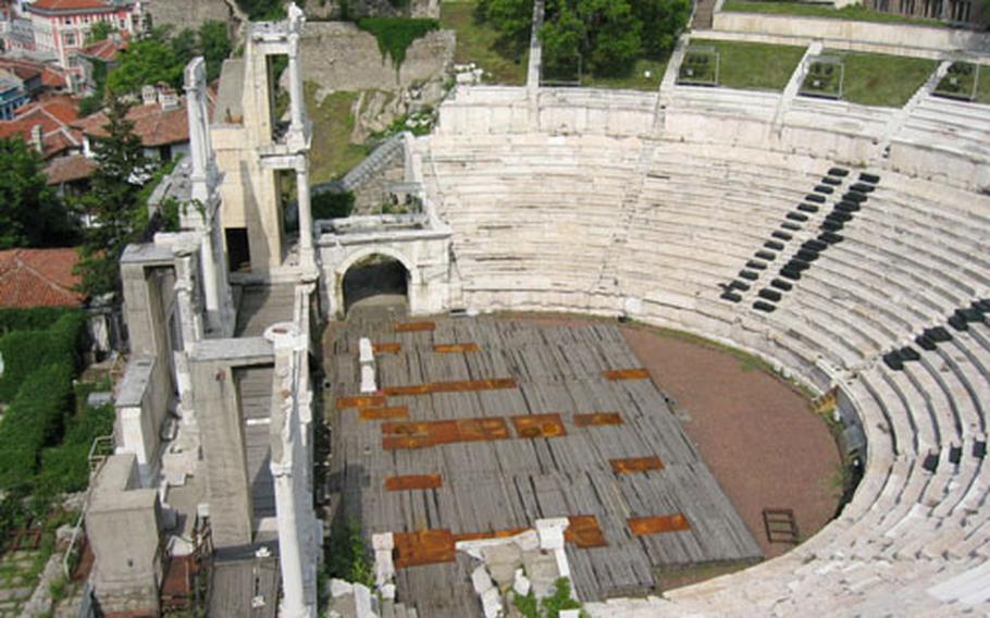 Plovdiv’s second-century Roman theater has 7,000 marble seats — most of which are filled during outdoor summer concerts, including a Verdi festival in May and June.