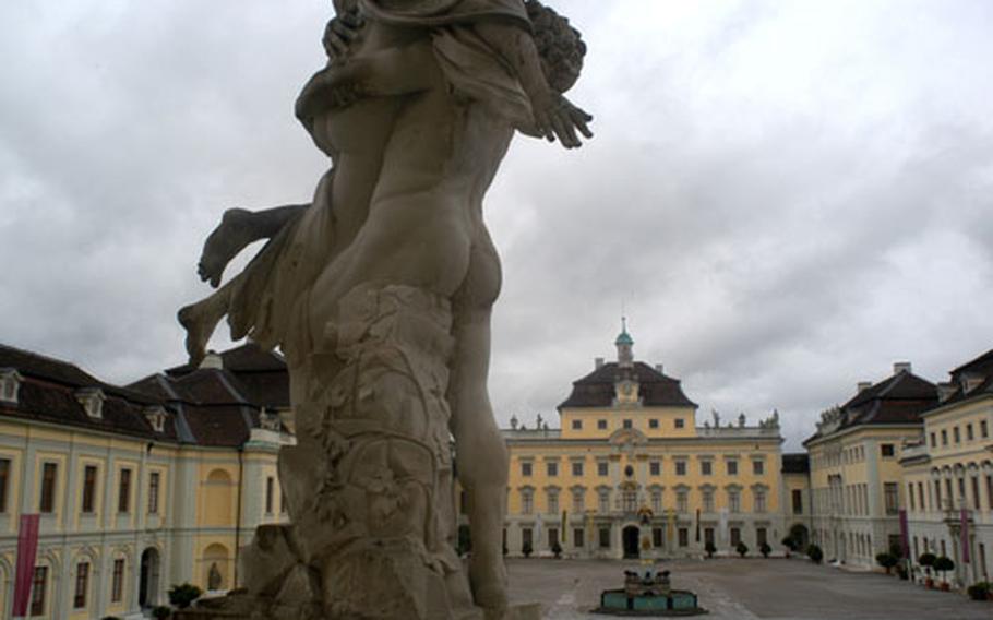 Luwigsburg Palace is 300 years old and was at one time considered one of the most magnificent courts in Europe.