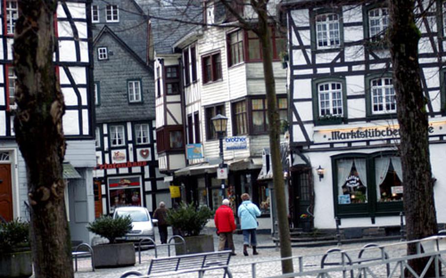 An abundance of landmark buildings and narrow, cobblestone streets is why some people liken Monschau to Rothenburg-ob-der-Tauber in Bavaria, one of Germany’s finest medieval city.