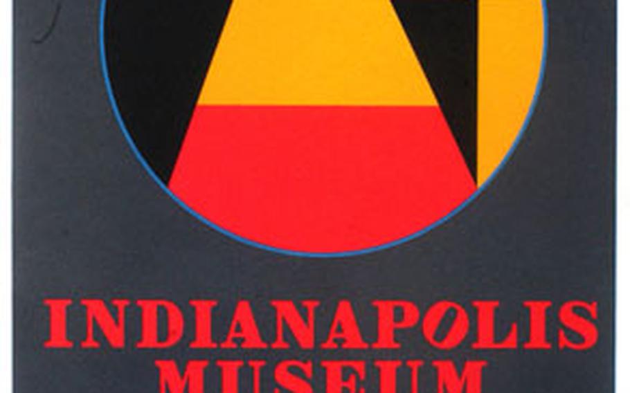 A five-color silk-screen poster from 1970 signed by Indiana can be purchased for 1,000 euros (about $1,522) during the exhibit, which runs through May 18.