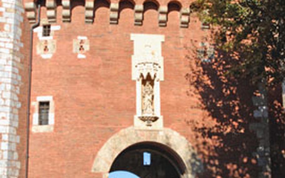 A stroll from the numerous sidewalk cafes of the old town of Perpignan to the banks of the Basse River promenade takes the visitor through the archway of Le Castillet, the symbol of Perpignan and only remaining gate through the original medieval city wall.