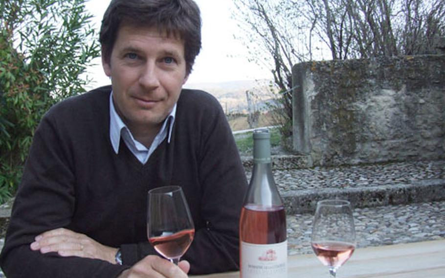 Alexis Rousset-Rouard helps his father run the Domaine de la Citadelle winery in Menerbes, France. It produces two types of rosé.