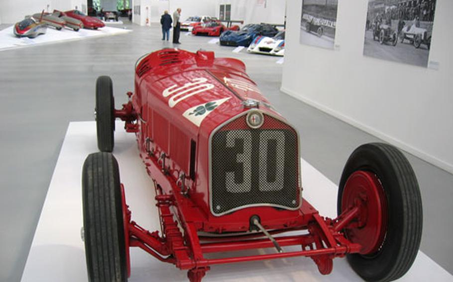This Alfa Romeo P2, built in 1930, is considered the grandfather of Italian racing cars, winning nine international championship races.